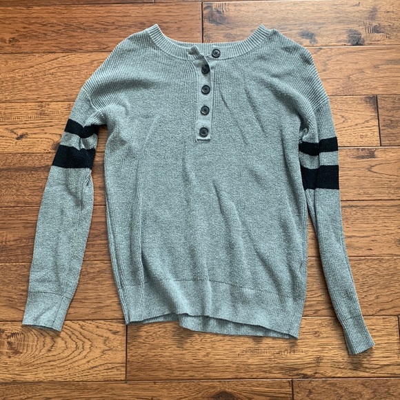 AE Oversized Varsity Knit Sweater - Picture 1 of 4